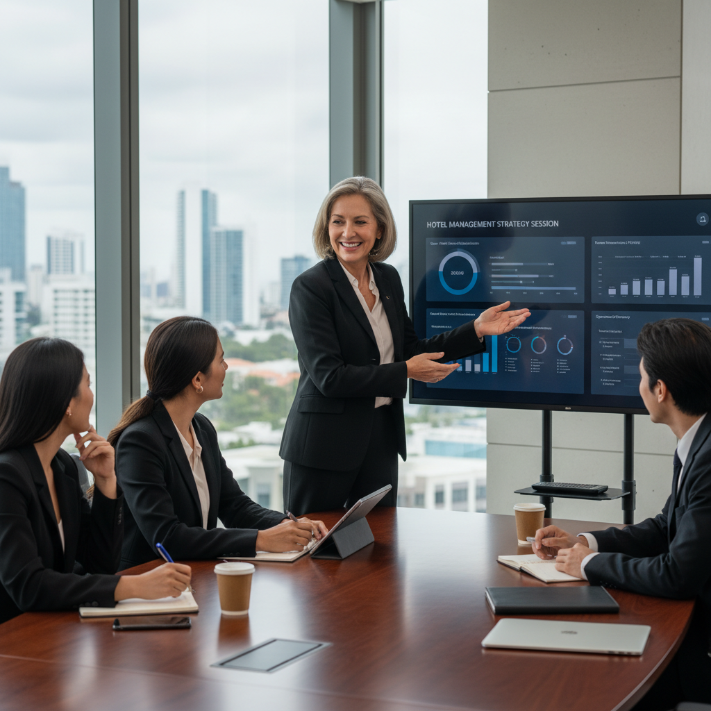 Professional mentor for hotel management
